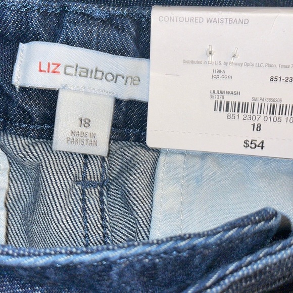 Liz Claiborne Trouser Wide Leg Size 18 NWT - Picture 4 of 6